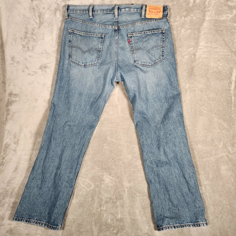 Levi's 559‎ Jeans Men's 38X32 Blue Relaxed Straight 100% Cotton 00559-0377